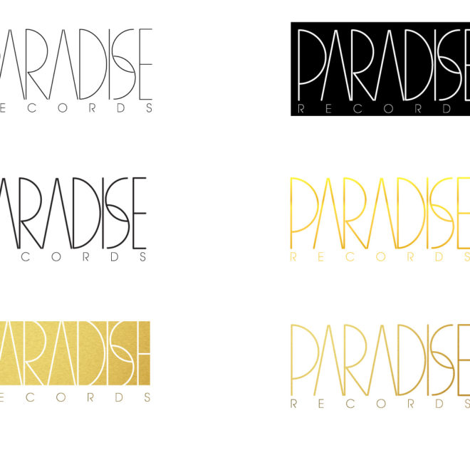 Paradise Records logo exploration